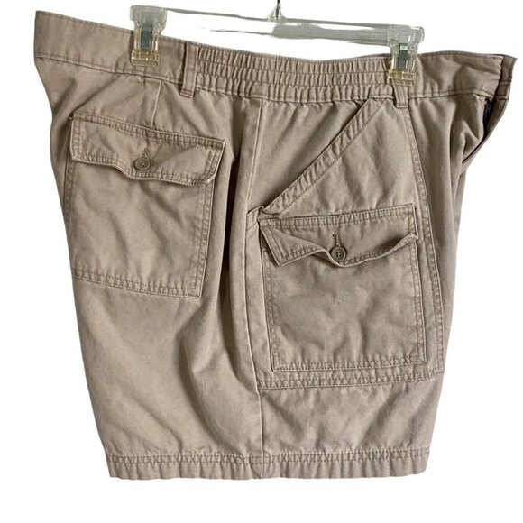 Club Room Mens Tan Cotton Shorts Size 40 - Picture 4 of 6